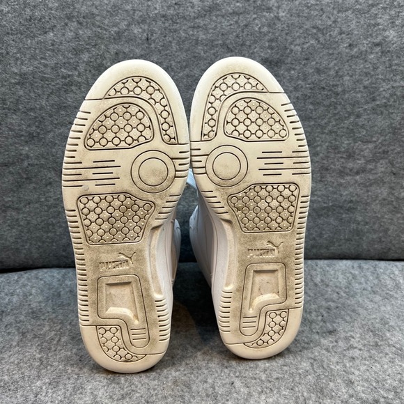 Puma Rebound‎ High Top Sneakers Classic Casual Shoes White Mens Size 8.5 - Picture 10 of 10